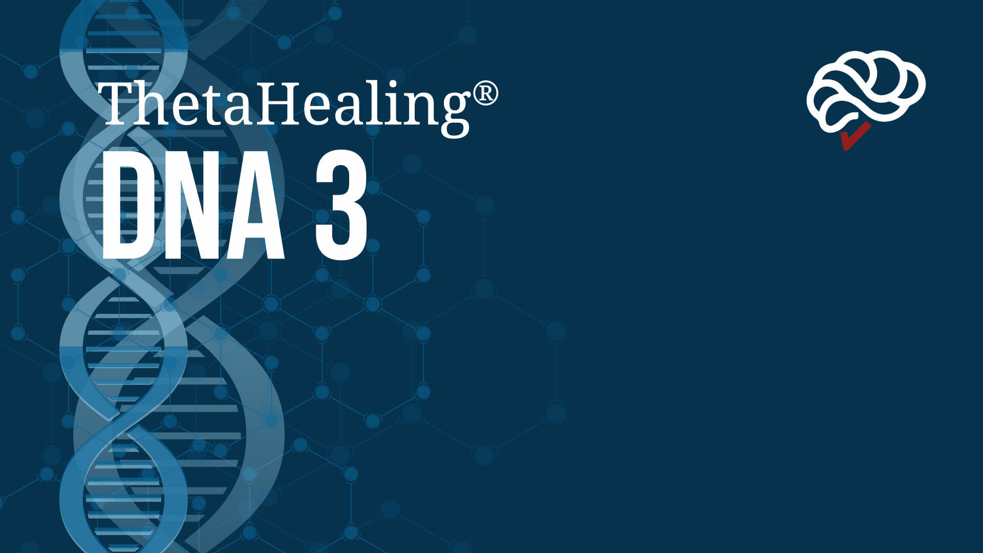 ThetaHealing DNA3 Course banner